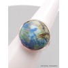 Bague ronde Azurite taille 56 Bijoux en Azurite YM32.2