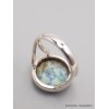 Bague ronde Azurite taille 56 Bijoux en Azurite YM32.2
