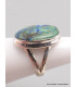 Bague Azurite ovale taille 51/52 Bijoux en Azurite YM32.3