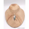 Pendentif Turquoise Spiny Oyster semi-oval - Bijoux en Turquoise Spiny Oyster