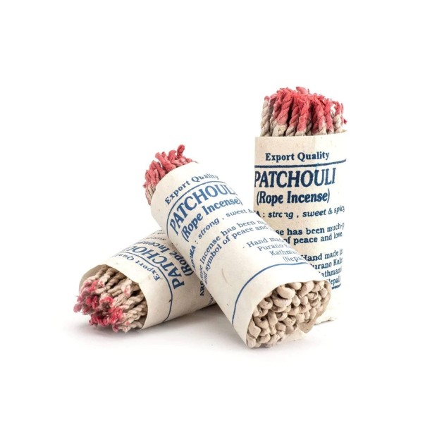 Encens tibétain tresse cordelette Patchouli Encens tibétains, accessoires ZT172-a