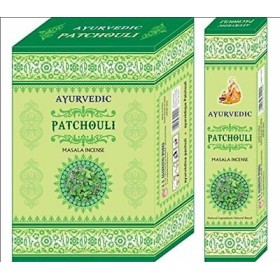 Encens ayurvédique Patchouli 15 GR Encens tibétains, accessoires ZT817