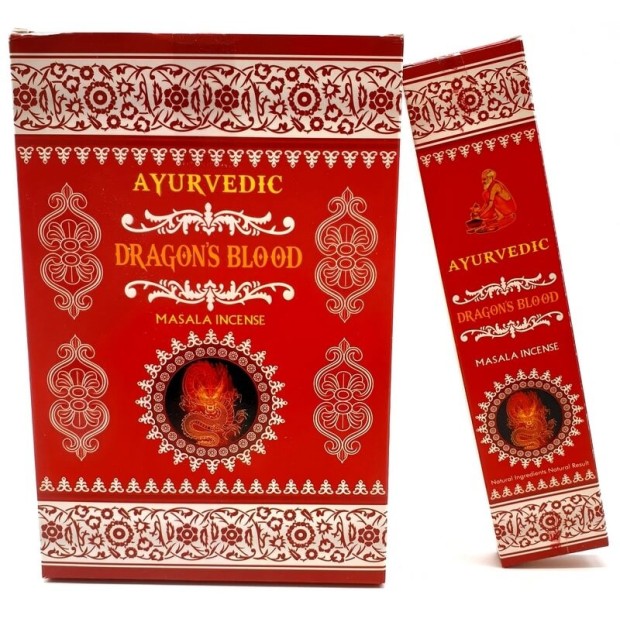 Encens ayurvédique Sang du Dragon 15 GR Encens tibétains, accessoires ZT827