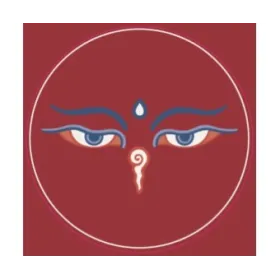 Sticker bouddhiste Yeux du Bouddha - Stickers autocollants bouddhistes