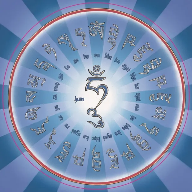 Sticker bouddhiste Mantra du Bouddha de Médecine - Stickers autocollants bouddhistes