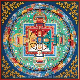 Carte postale bouddhiste Mandala de Yamanthaka - Cartes postales bouddhistes