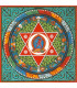 Carte postale bouddhiste Mandala de Vajrayogini Cartes postales bouddhistes CPB75