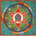 Carte postale bouddhiste Mandala de Vajrayogini - Cartes postales bouddhistes