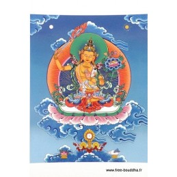 Carte postale bouddhiste MANJUSHRI Objets rituels bouddhistes CPB46