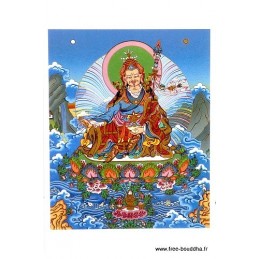 Carte postale bouddhiste GURU RINPOCHE Objets rituels bouddhistes CPB23