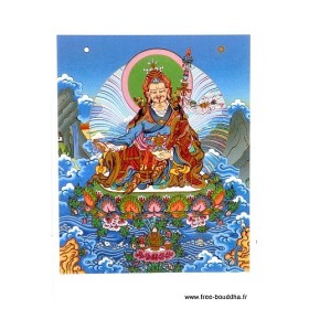 Carte postale bouddhiste GURU RINPOCHE Objets rituels bouddhistes CPB23