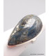Rare Bague Pyrite sur Cyanite taille 57 Bijoux en Cyanite Bleue YM38