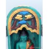 Temple pour autel bouddhiste peint à la main 20 cm Statuettes Bouddhistes TRYP5