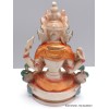 Statuette bouddhiste Chenrezi 15 cm peinte à la main Statuettes Bouddhistes CHEN16