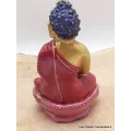 Statuette tibétaine bouddhiste en Terre cuite Bouddha Sakyamouni 10 cm - Statuettes bouddhistes tibétaines artisanales