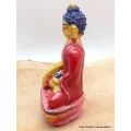 Statuette tibétaine bouddhiste en Terre cuite Bouddha Sakyamouni 10 cm - Statuettes bouddhistes tibétaines artisanales