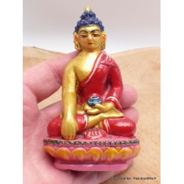Petite statuette en Terre Bouddha Sakyamouni 10 cm Statuettes Bouddhistes SBK1