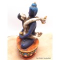 Statuette bouddhiste Shakti 17 cm bleu foncé Statuettes Bouddhistes SHAK3