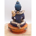 Statuette bouddhiste Shakti 17 cm bleu foncé Statuettes Bouddhistes SHAK3