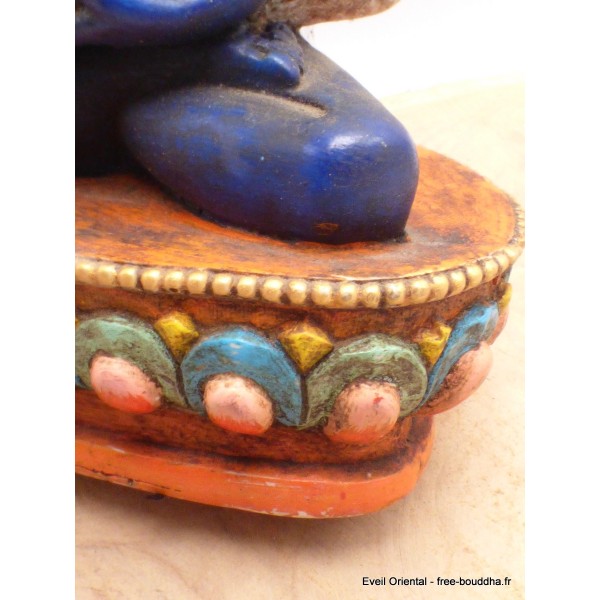 Statuette bouddhiste Shakti 17 cm bleu foncé Statuettes Bouddhistes SHAK3