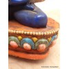 Statuette bouddhiste Shakti 17 cm bleu foncé Statuettes Bouddhistes SHAK3