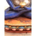 Statuette bouddhiste Shakti 17 cm bleu foncé Statuettes Bouddhistes SHAK3