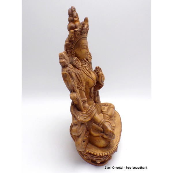 Statuette bouddhiste Tara Blanche 20 cm Statuettes Bouddhistes STATB1-a