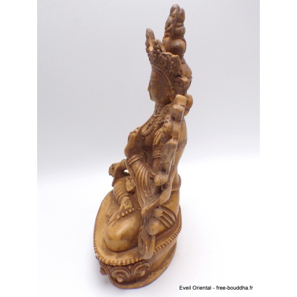 Statuette bouddhiste Tara Blanche 20 cm Statuettes Bouddhistes STATB1-a