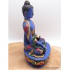 Bouddha de Médecine statuette peinte à la main 20 cm Statuettes Bouddhistes BLUEB1-a