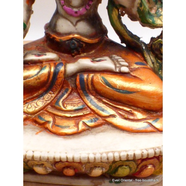 Statuette Tara blanche 15 cm Statuettes Bouddhistes STB5