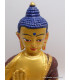 Statue Bouddha Sakyamouni 20 cm main au sol Statuettes Bouddhistes SBK3