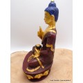Statue Bouddha Sakyamouni 20 cm main au sol Statuettes Bouddhistes SBK3