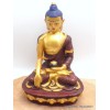 Statue Bouddha Sakyamouni 20 cm main au sol Statuettes Bouddhistes SBK3