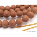 AUTHENTIQUE Mala de prières bouddhiste en Graines de Bodhi Mala tibétain 108 perles BM17
