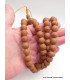 AUTHENTIQUE Mala de prières bouddhiste en Graines de Bodhi Mala tibétain 108 perles BM17