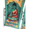 Statuette bouddhiste Temple pour autel bouddhiste 12 cm - Objets rituels bouddhistes
