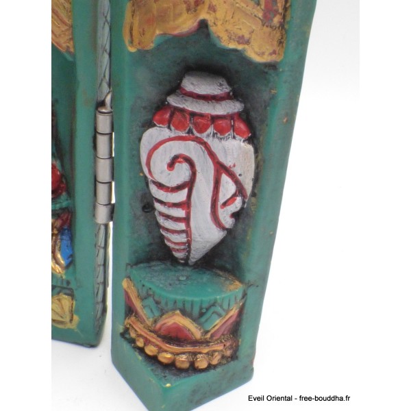 Temple pour autel bouddhiste 12 cm Statuettes Bouddhistes TRYP6