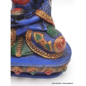 Statuette Bouddha de Médecine main au sol 14 cm Statuettes Bouddhistes BLUEB4