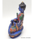 Statuette Bouddha de Médecine main au sol 14 cm Statuettes Bouddhistes BLUEB4