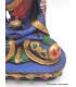 Statuette Bouddha de Médecine avec lotus 14 cm Statuettes Bouddhistes BLUEB5