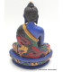 Statuette Bouddha de Médecine avec lotus 14 cm Statuettes Bouddhistes BLUEB5