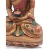 Statue tibétaine Bouddha jaune en méditation Statuettes Bouddhistes SAKYA5