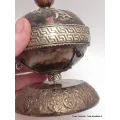 Moulin à prière tibétain globe en cuivre vieilli - Moulins à Prières tibétains