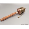 Moulin à prières tibétain 8 signes auspicieux 26 cm Objets rituels bouddhistes MAA1
