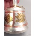Cloche tibétaine plaqué argent 12 cm Cloches et dorjé tibétains CDB2