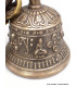 Cloche tibétaine Haute Qualité en Bronze 16 cm Objets rituels bouddhistes CTHQ1