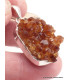 Bijou pendentif Citrine druze miel foncé serti clos Bijoux en Citrine LAM9.4