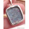 Pendentif Rubis sur Cyanite rectangulaire (rare) Bijoux en Rubis sur Cyanite LAM8.4