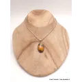 Pendentif bijou Jaspe Bourdon indonésien oval - Bijoux en Jaspe Bourdon