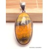 Pendentif oval en Jaspe Bourdon indonésien Bijoux en Jaspe Bourdon LAM16.6